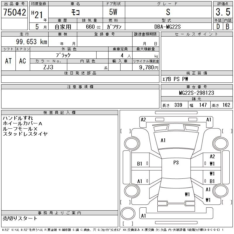 NISSAN MOCO