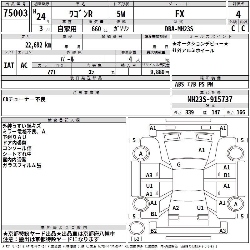 SUZUKI WAGON R