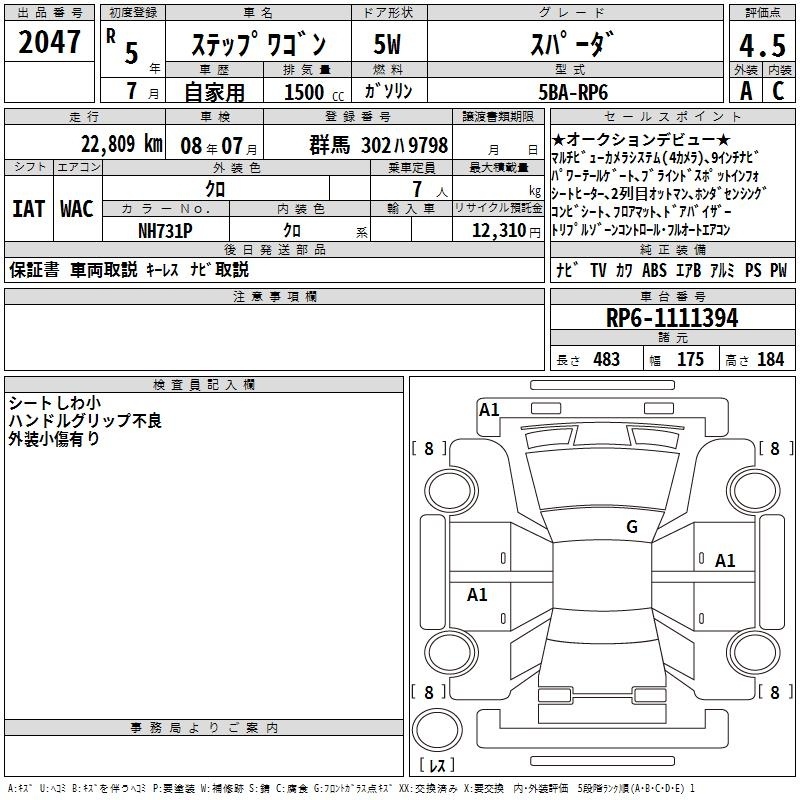 HONDA STEPWGN