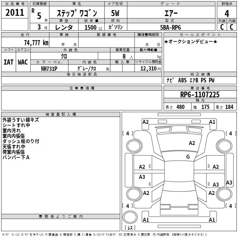 HONDA STEPWGN