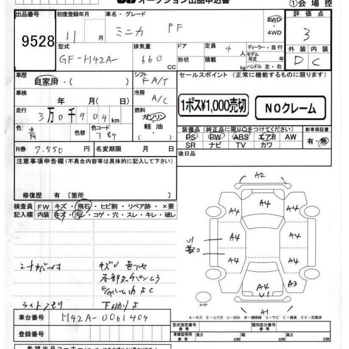 MITSUBISHI MINICA