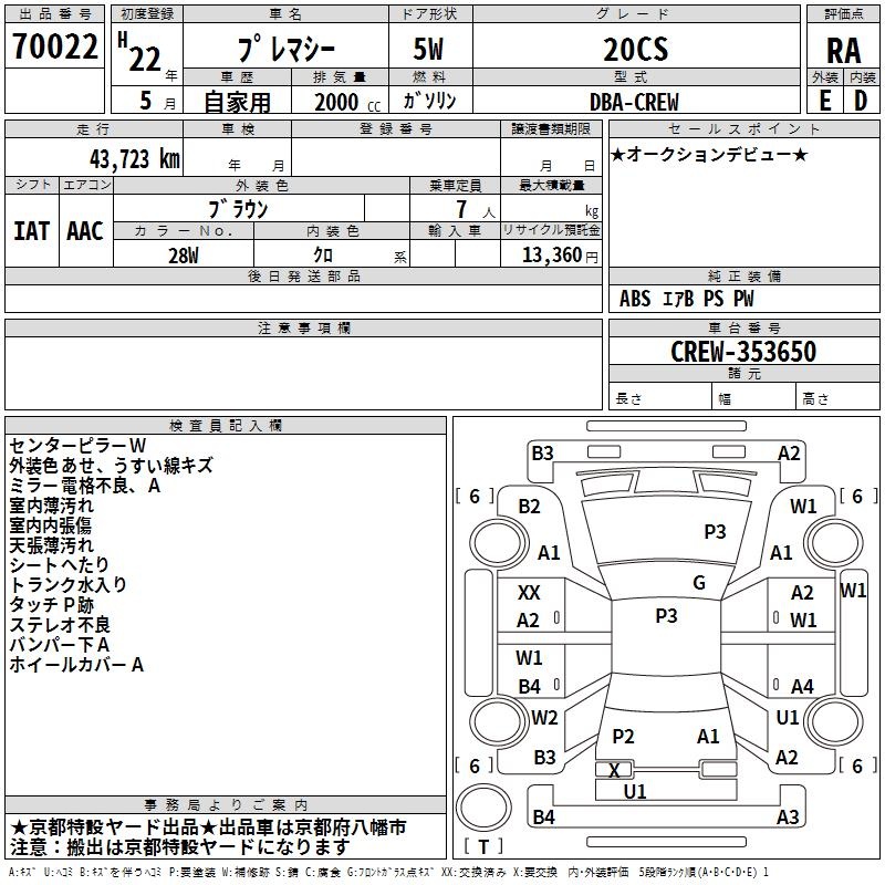 MAZDA PREMACY