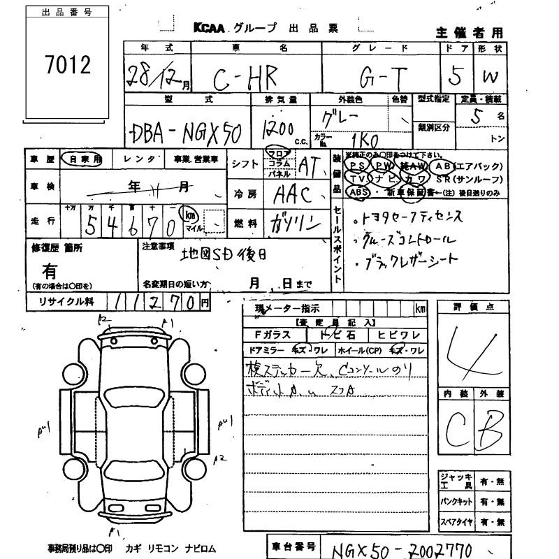 TOYOTA C-HR