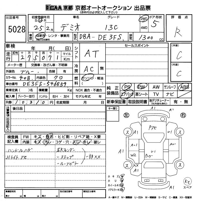 MAZDA DEMIO