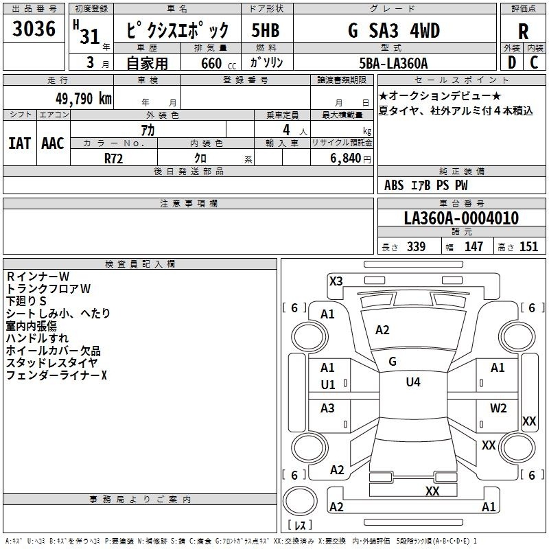 TOYOTA PIXIS EPOCH