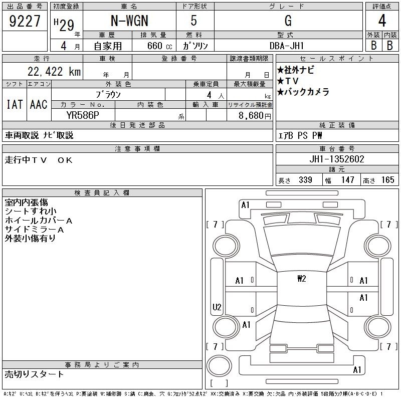 HONDA N-WGN