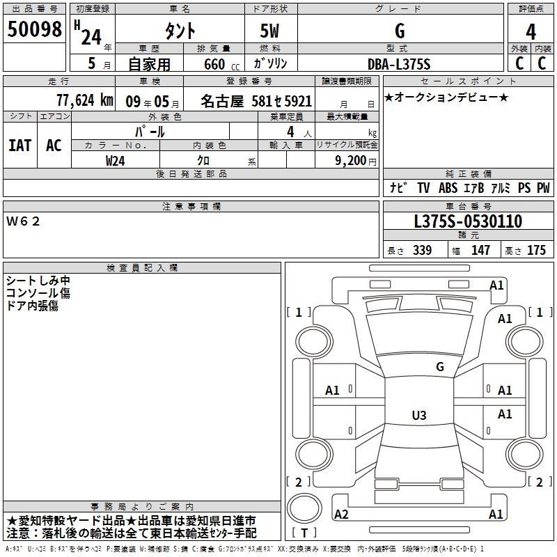DAIHATSU TANTO