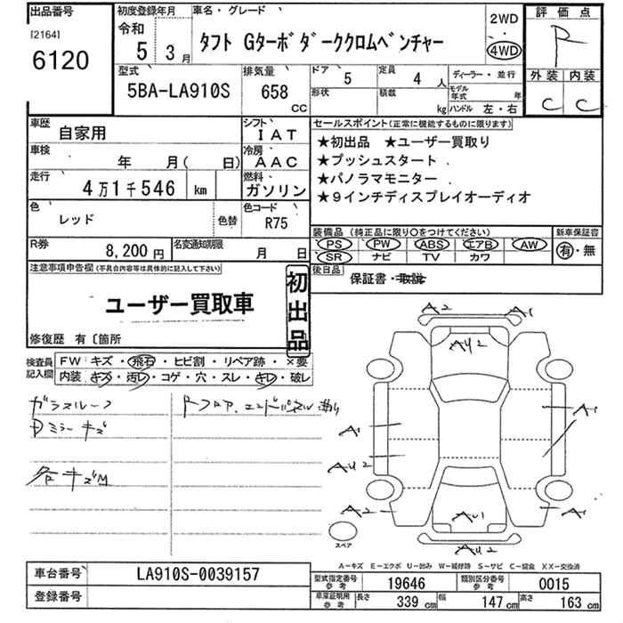 DAIHATSU TAFT