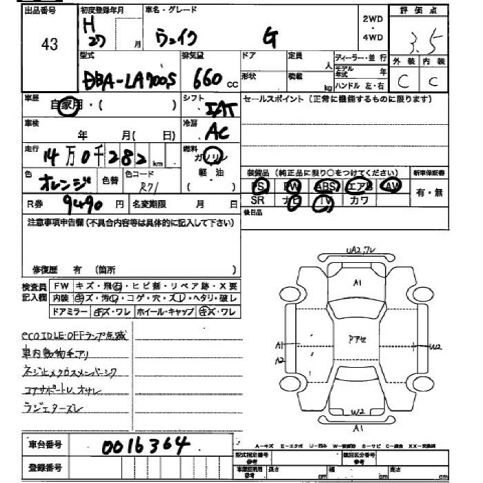 DAIHATSU WAKE