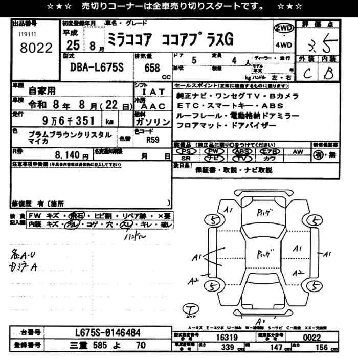 DAIHATSU MIRA COCOA