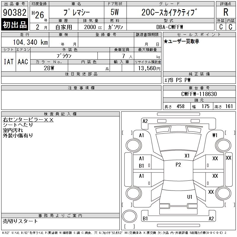 MAZDA PREMACY