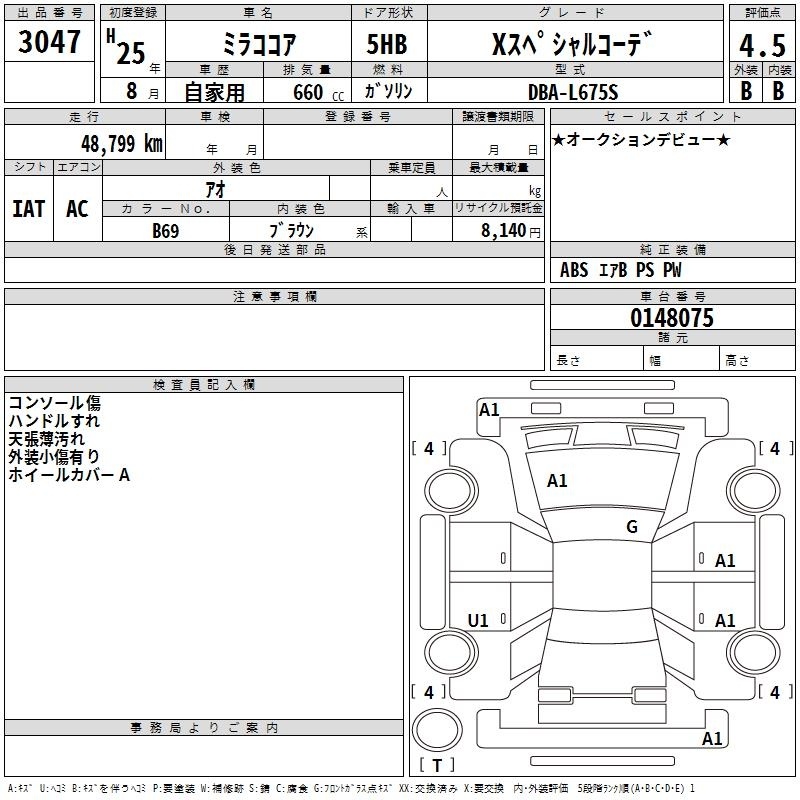 DAIHATSU MIRA COCOA