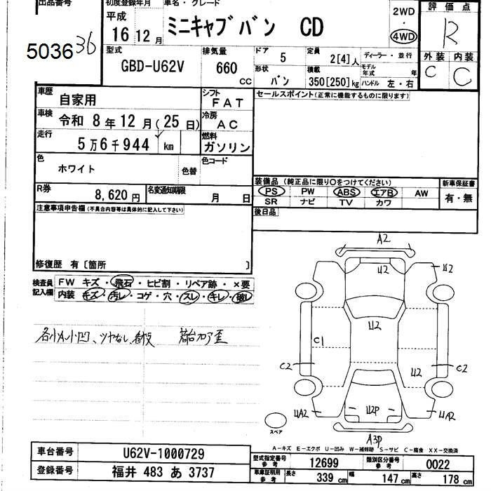 MITSUBISHI MINICAB