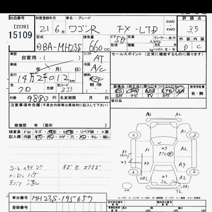 SUZUKI WAGON R