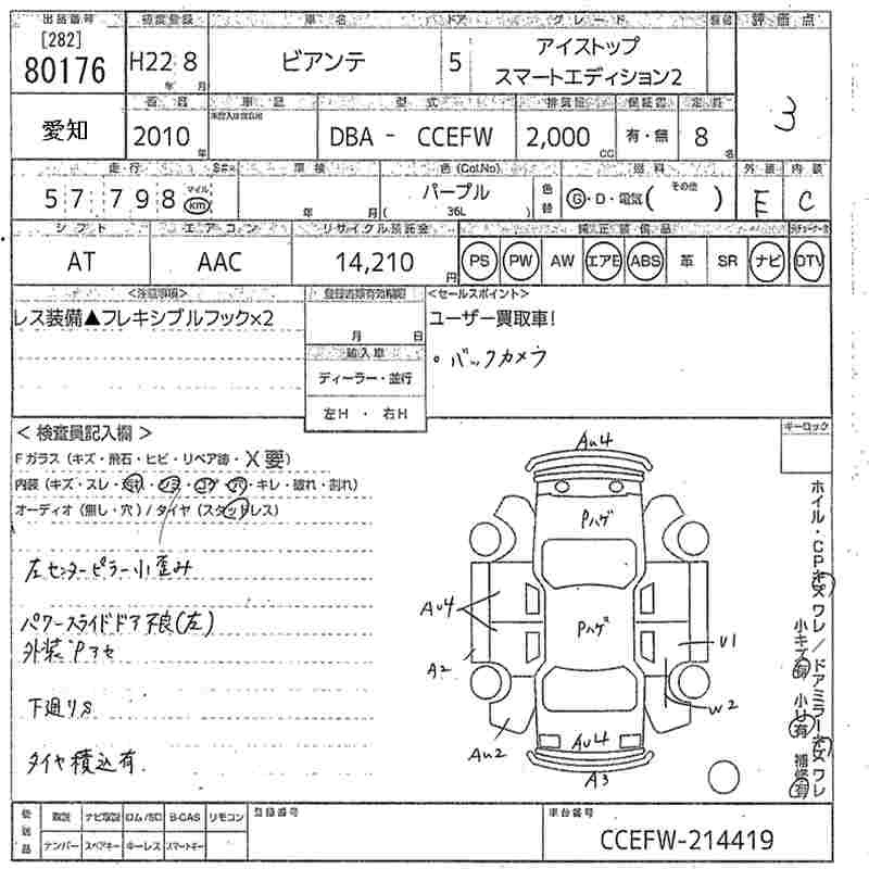 MAZDA BIANTE