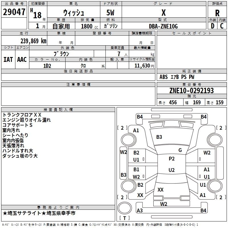 TOYOTA WISH