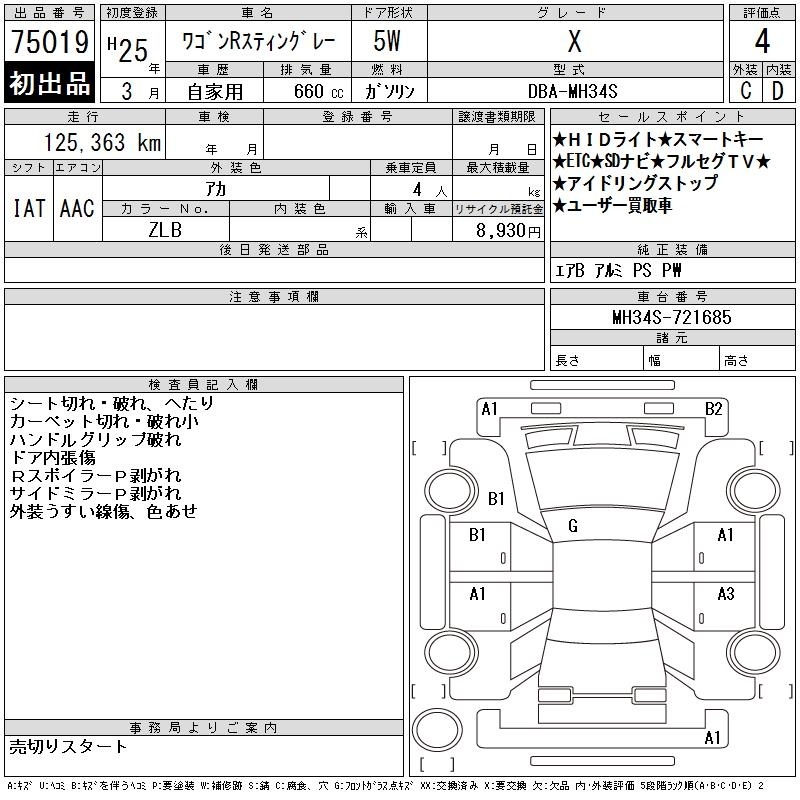 SUZUKI WAGON R