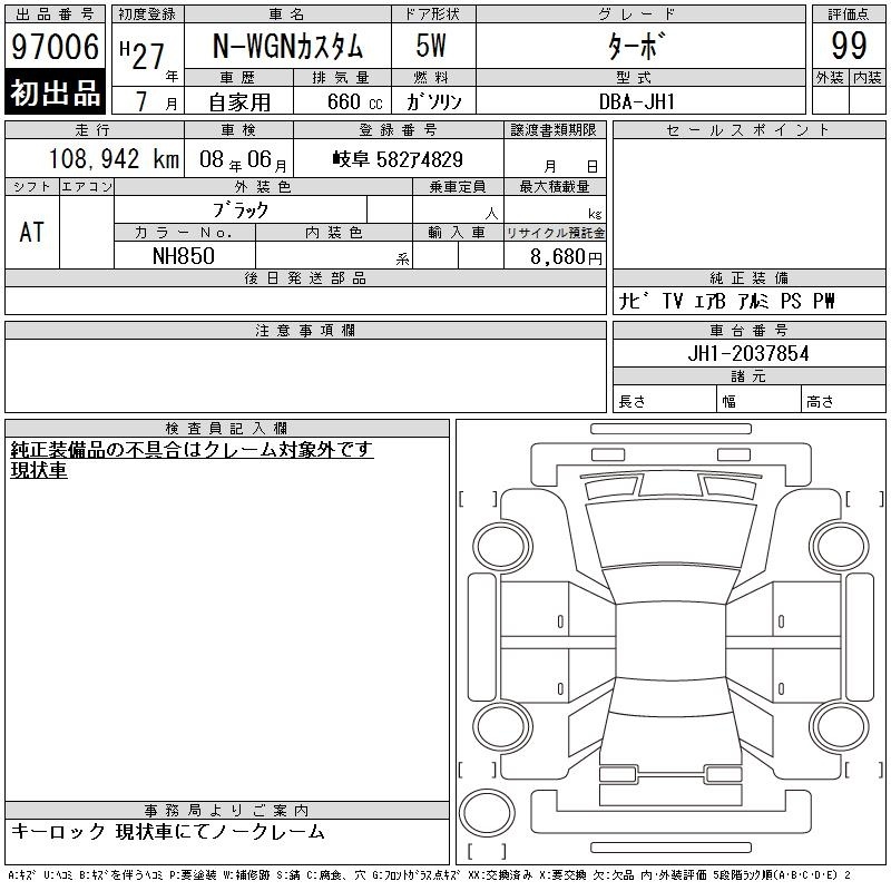 HONDA N-WGN