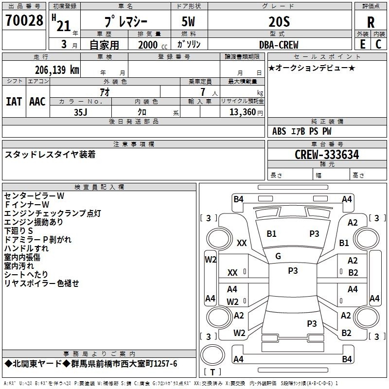 MAZDA PREMACY