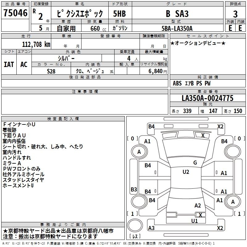 TOYOTA PIXIS EPOCH