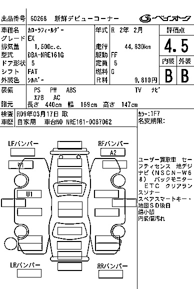 TOYOTA COROLLA FIELDER