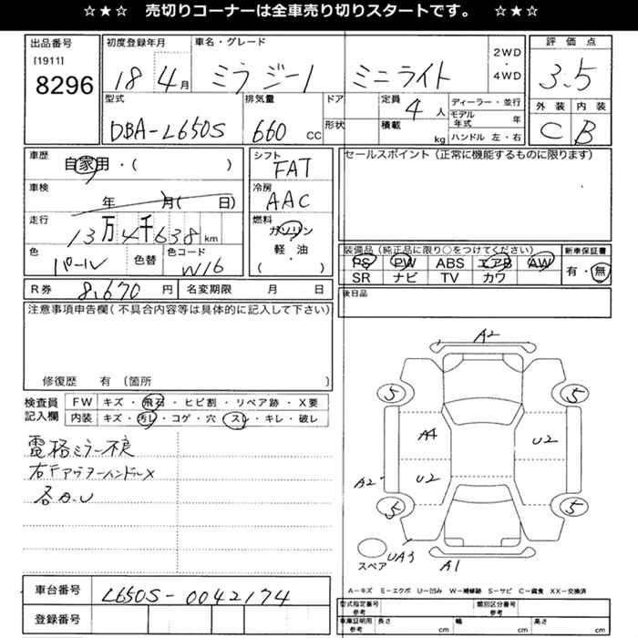 DAIHATSU MIRA GINO