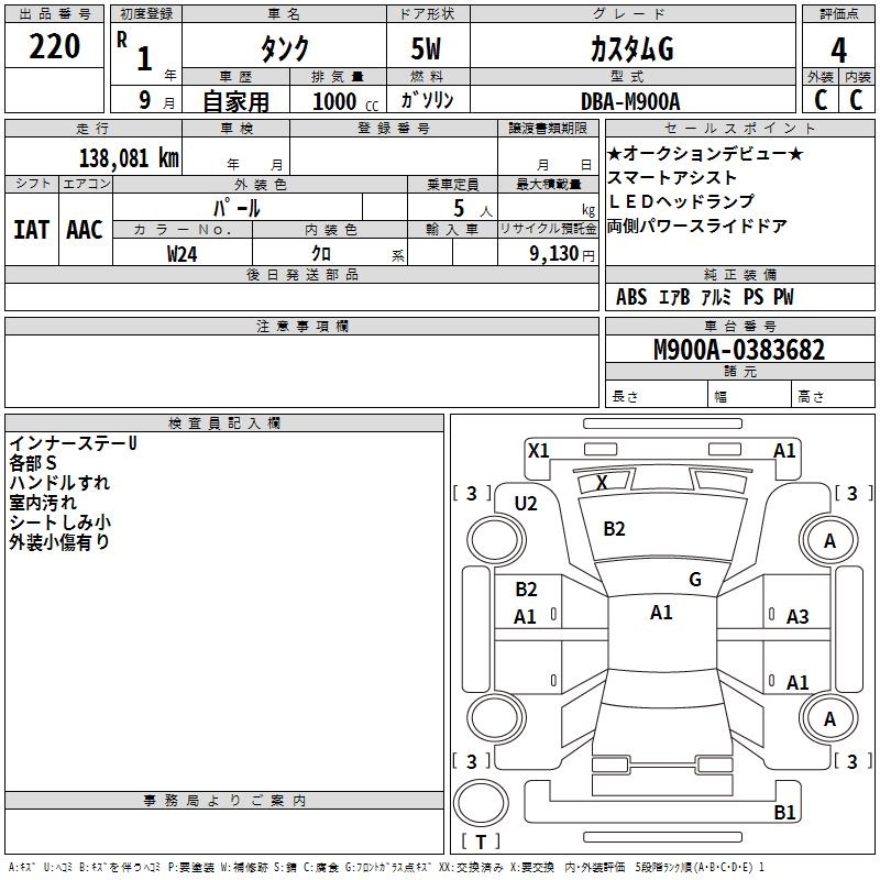 TOYOTA TANK