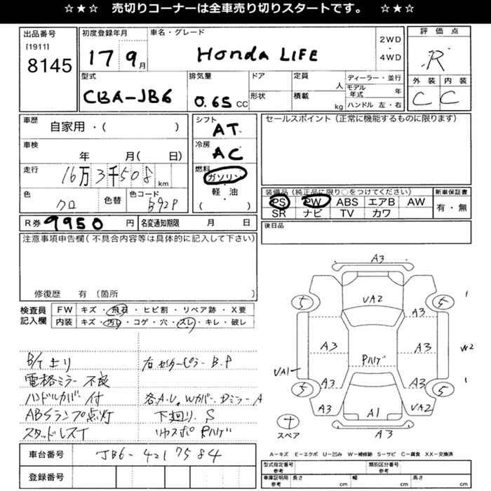 HONDA LIFE