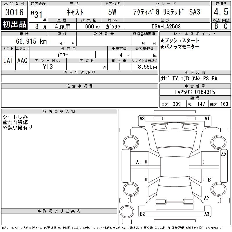 DAIHATSU CAST