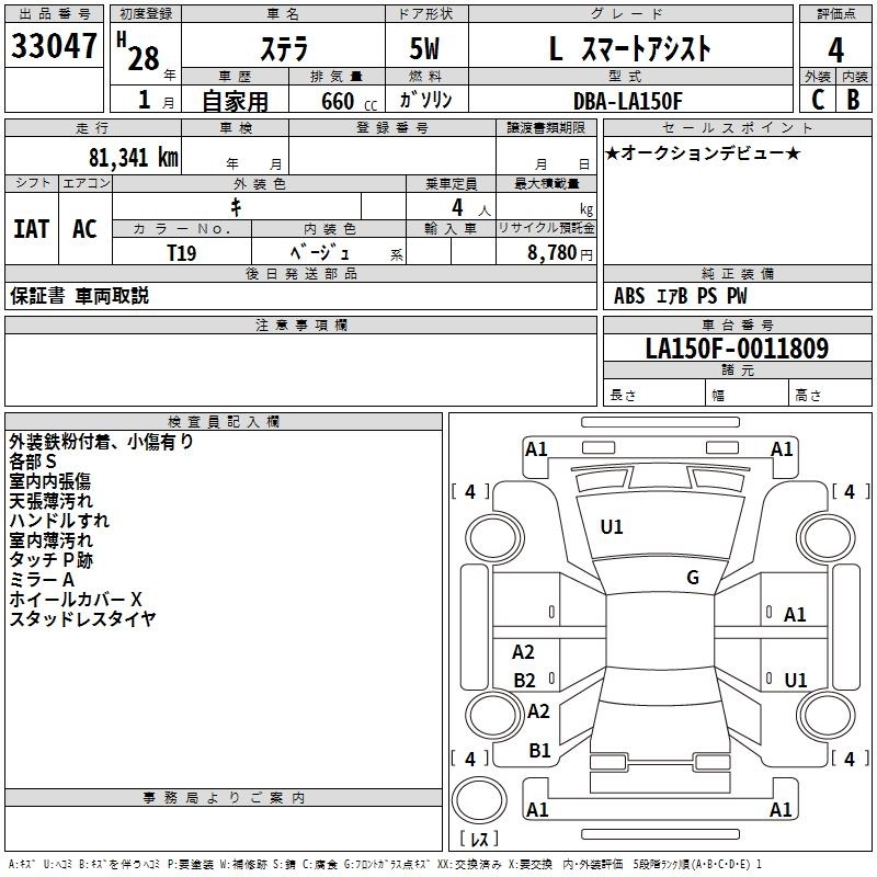 SUBARU STELLA