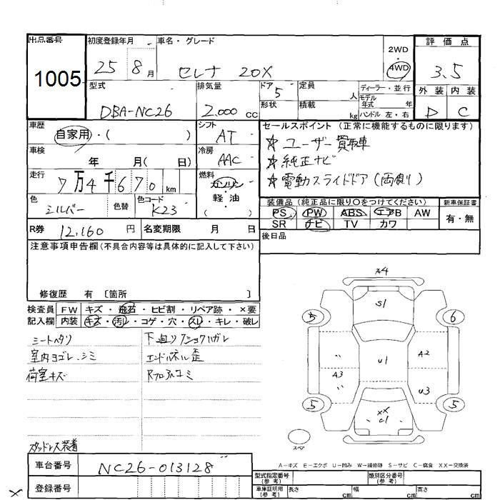 NISSAN SERENA