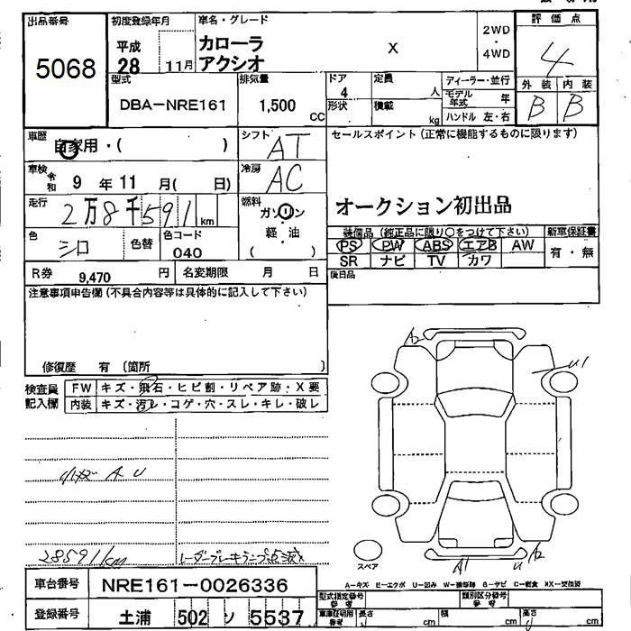 TOYOTA COROLLA AXIO