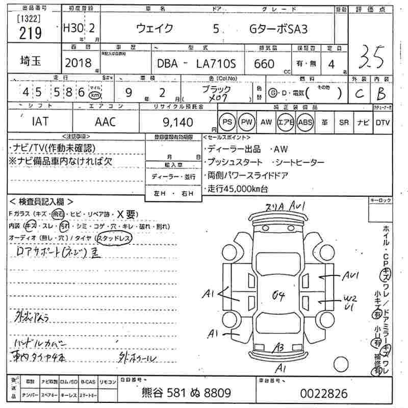 DAIHATSU WAKE