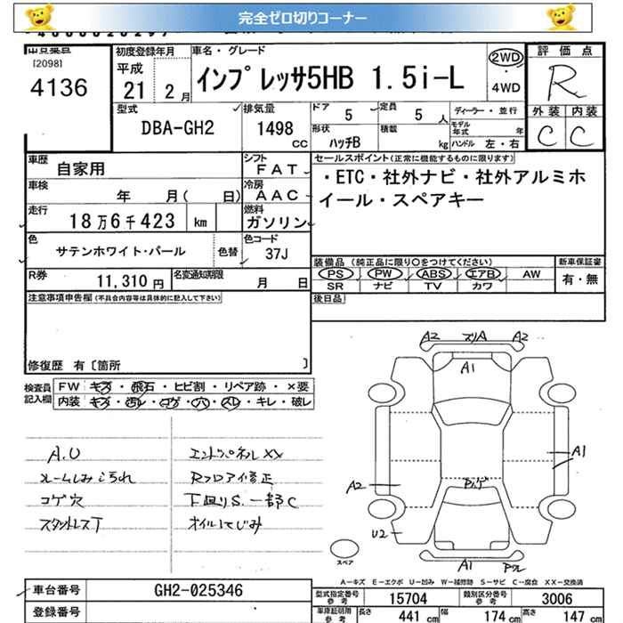 SUBARU IMPREZA