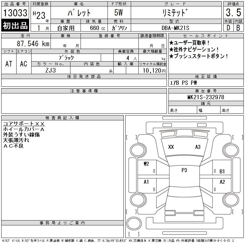 SUZUKI PALETTE