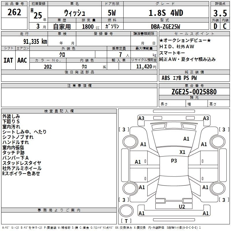 TOYOTA WISH