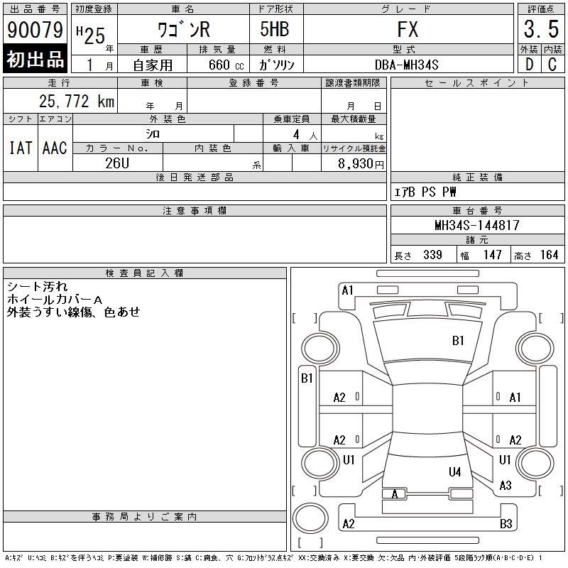 SUZUKI WAGON R