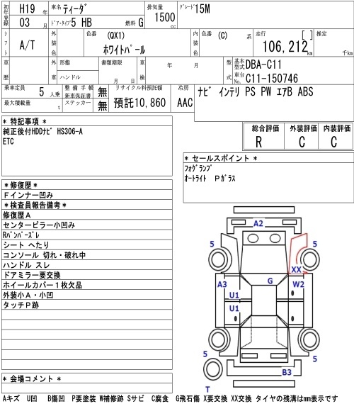 NISSAN TIIDA