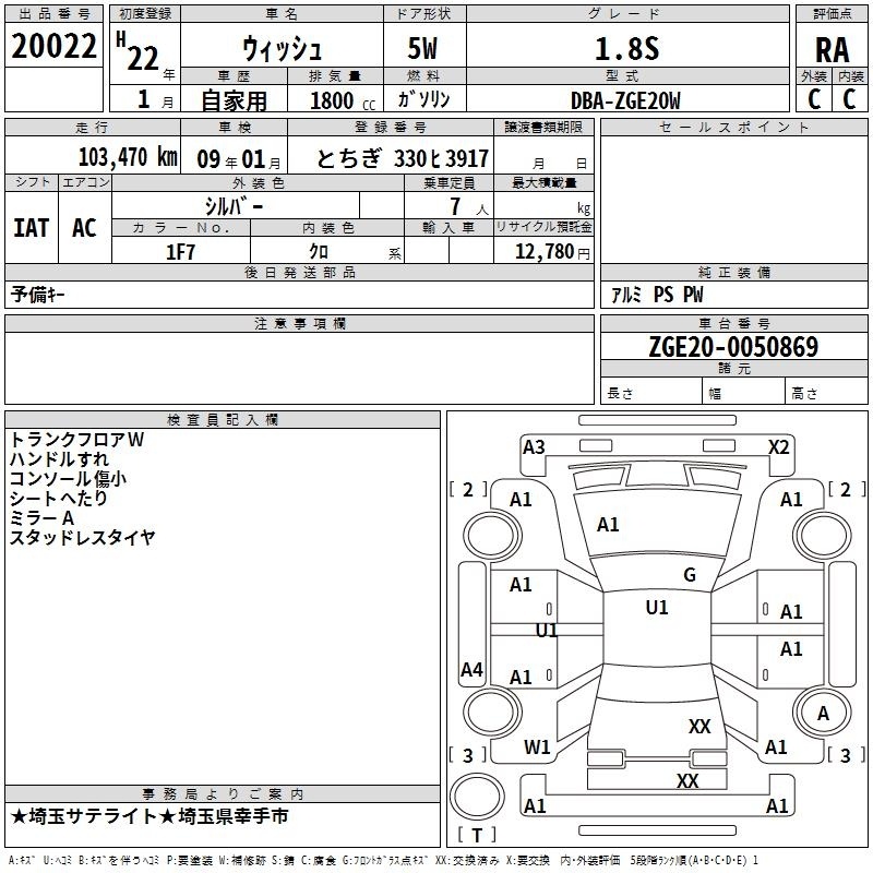 TOYOTA WISH