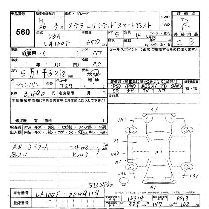 SUBARU STELLA