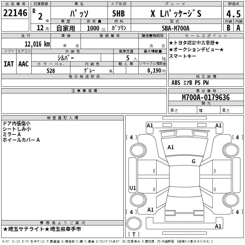 TOYOTA PASSO