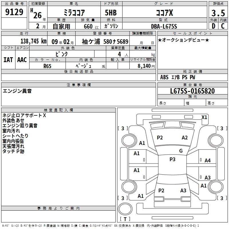 DAIHATSU MIRA COCOA