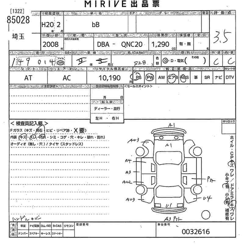 TOYOTA BB