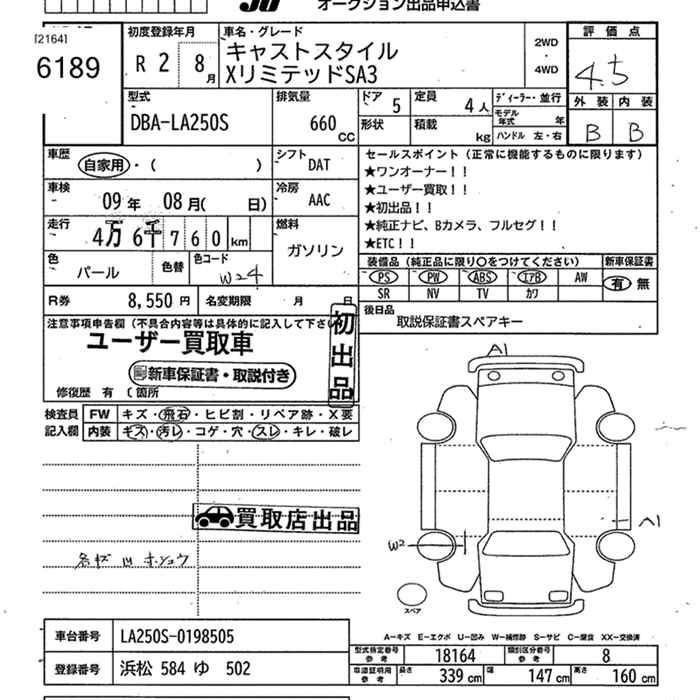 DAIHATSU CAST