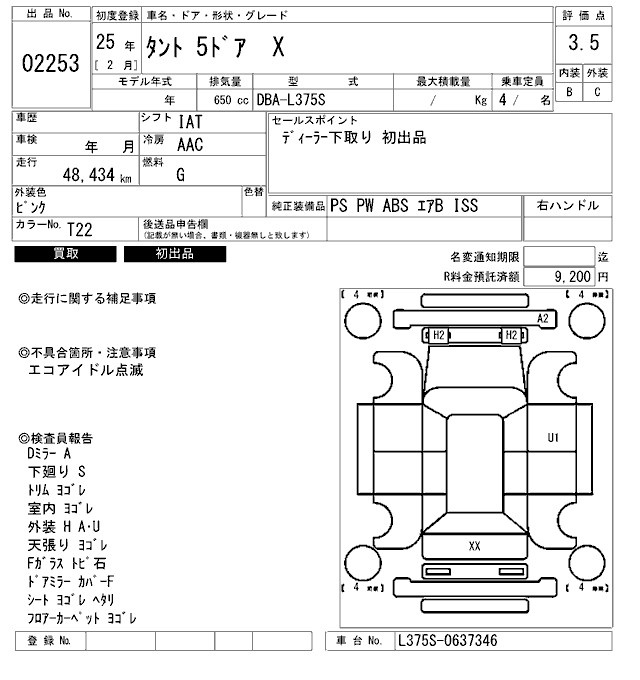 DAIHATSU TANTO