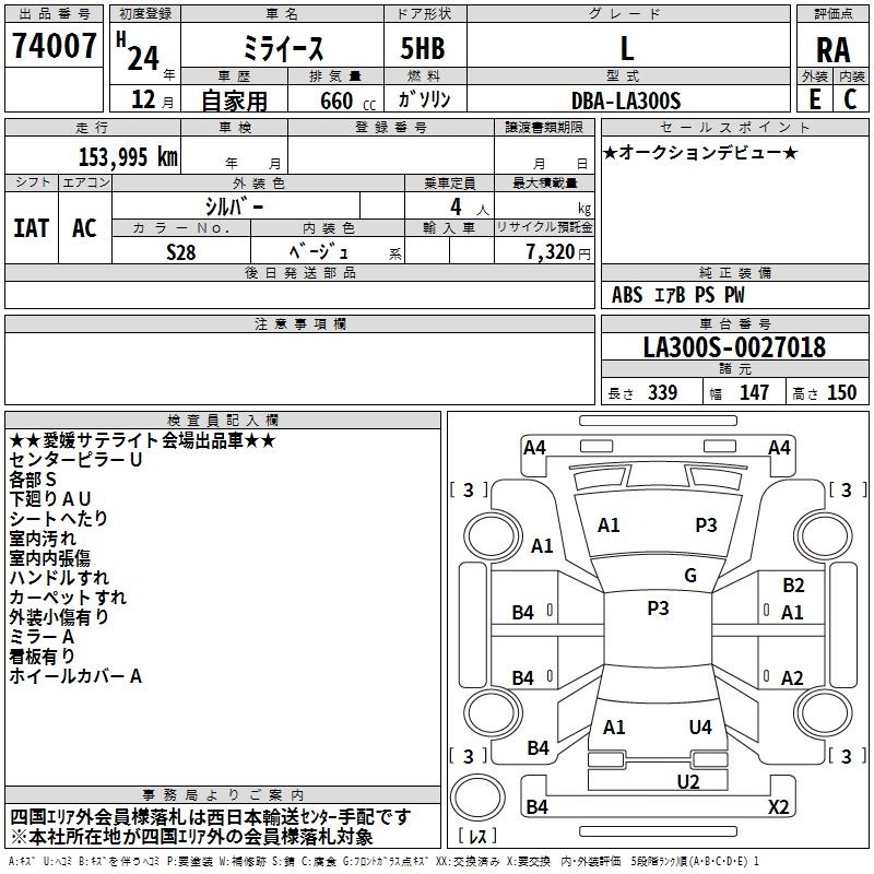 DAIHATSU MIRA E:S