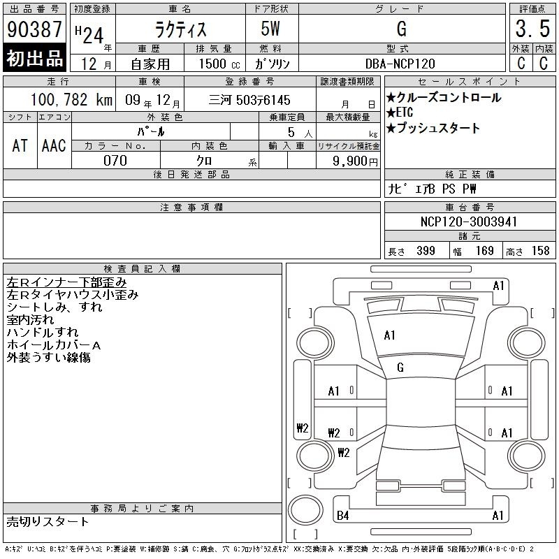 TOYOTA RACTIS