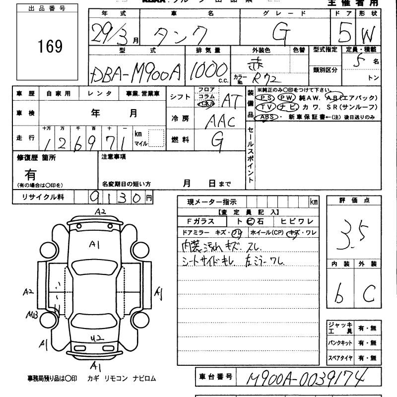 TOYOTA TANK
