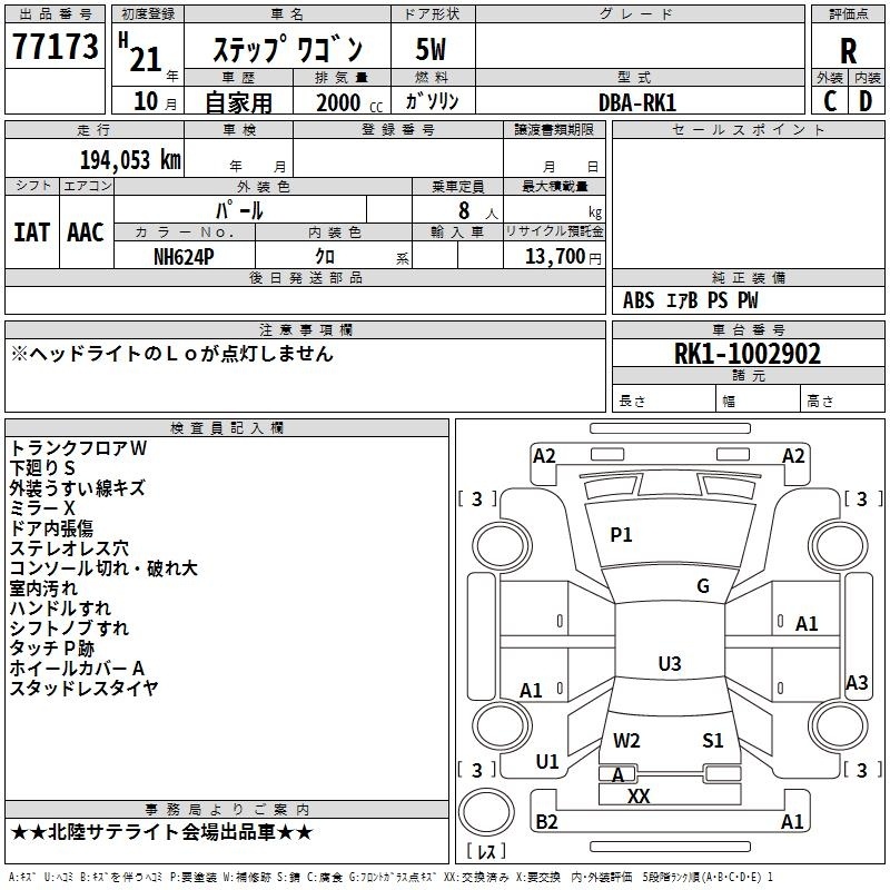 HONDA STEPWGN