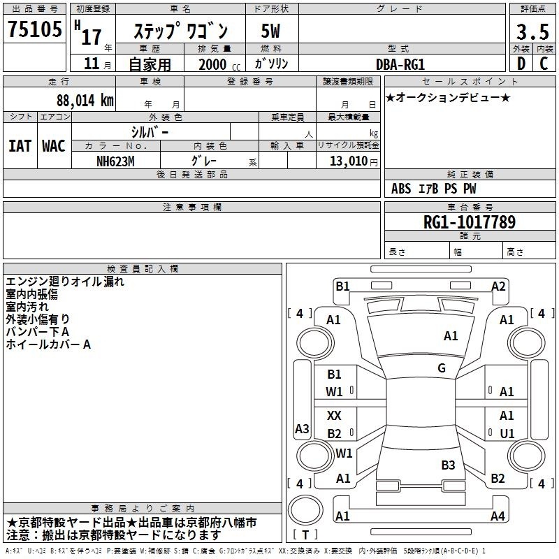 HONDA STEPWGN